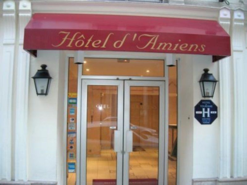 Hotel D'Amiens Paris Dış mekan fotoğraf